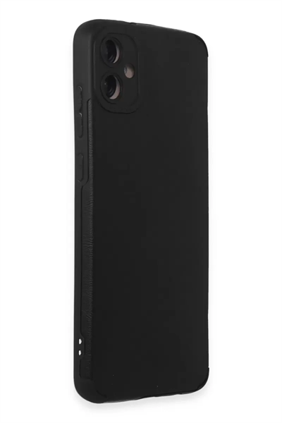 Samsung Galaxy A05 Kılıf Loop Deri Silikon - Siyah
