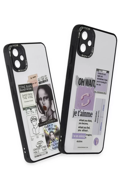 Samsung Galaxy A05 Kılıf Mirror Desenli Kapak - Mirror - 4