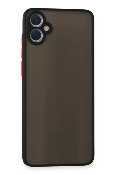 Samsung Galaxy A05 Kılıf Montreal Silikon Kapak - Siyah