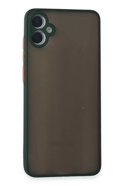 Samsung Galaxy A05 Kılıf Montreal Silikon Kapak - Yeşil