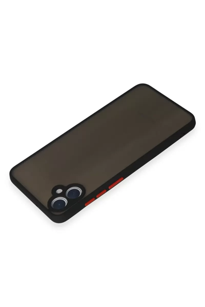 Samsung Galaxy A05 Kılıf Montreal Silikon Kapak - Siyah