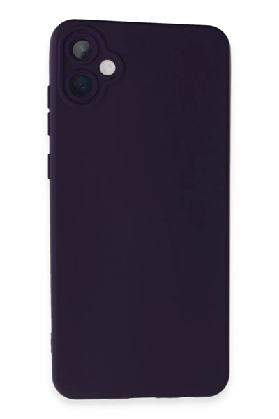 Samsung Galaxy A05 Kılıf Nano içi Kadife Silikon - Mor