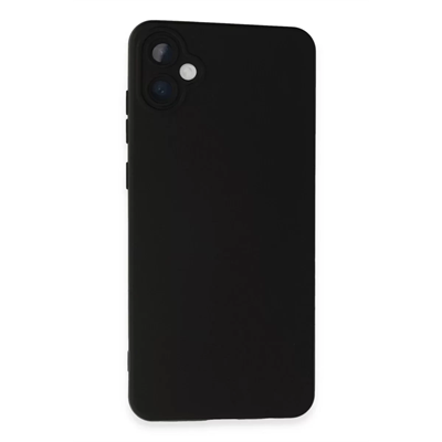 Samsung Galaxy A05 Kılıf Nano içi Kadife Silikon - Siyah