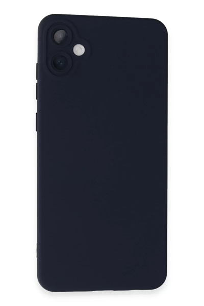 Samsung Galaxy A05 Kılıf Nano içi Kadife Silikon - Lacivert