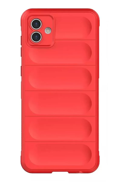 Samsung Galaxy A05 Kılıf Optimum Silikon - Kırmızı