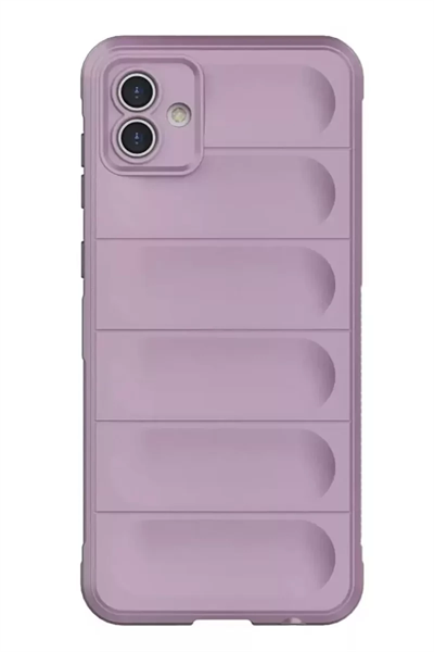 Samsung Galaxy A05 Kılıf Optimum Silikon - Mor