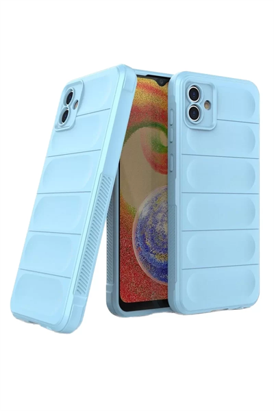 Samsung Galaxy A05 Kılıf Optimum Silikon - Sky Blue