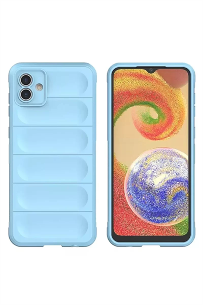 Samsung Galaxy A05 Kılıf Optimum Silikon - Sky Blue