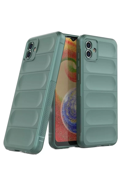 Samsung Galaxy A05 Kılıf Optimum Silikon - Koyu Yeşil