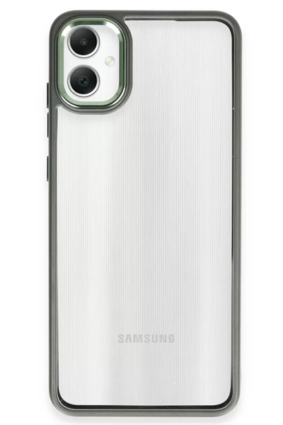 Samsung Galaxy A05 Kılıf Power Silikon - Koyu Yeşil