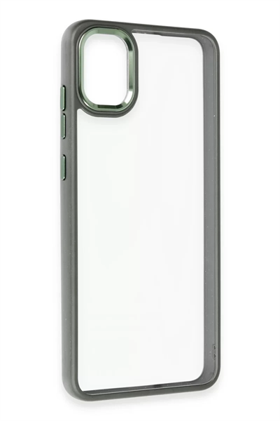 Samsung Galaxy A05 Kılıf Power Silikon - Koyu Yeşil