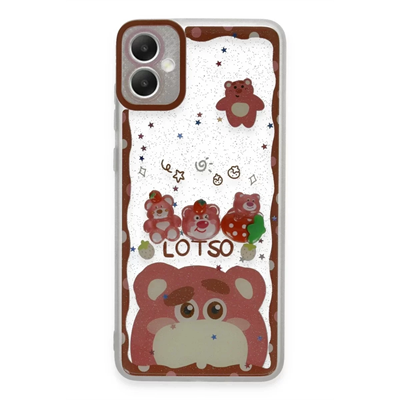 Samsung Galaxy A05 Kılıf Sweet Desenli Silikon Kapak - Pembe