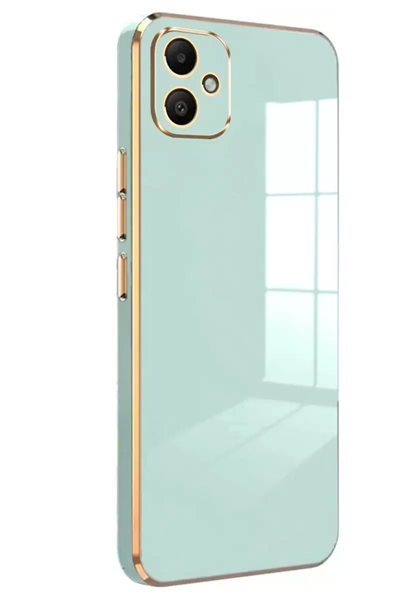 Samsung Galaxy A05 Kılıf Volet Silikon - Açık Yeşil