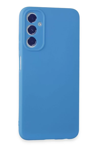 Samsung Galaxy A05S Kılıf First Silikon - Mavi