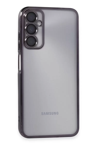 Samsung Galaxy A05S Kılıf Lensli Silikon - Mor