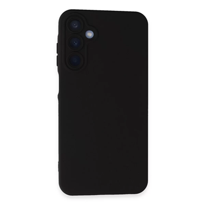 Samsung Galaxy A05S Kılıf Nano içi Kadife Silikon - Siyah
