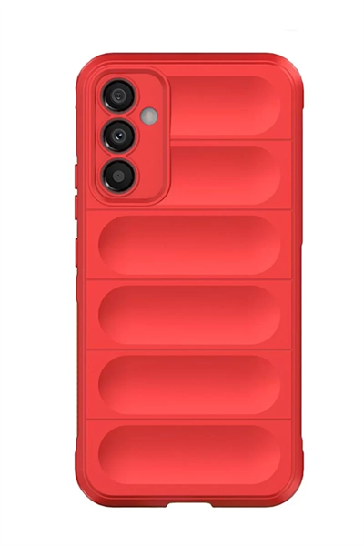 Samsung Galaxy A05S Kılıf Optimum Silikon - Kırmızı