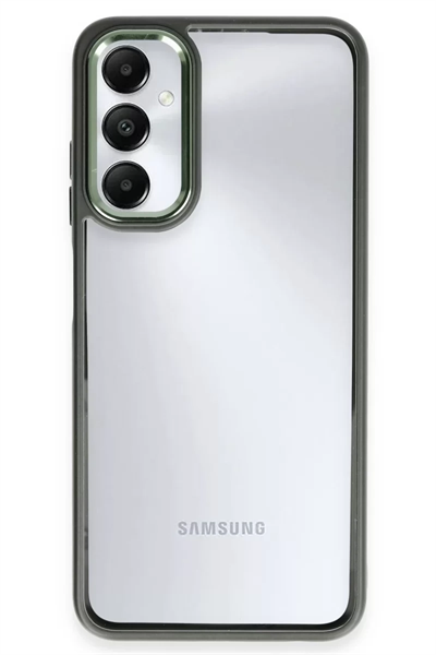 Samsung Galaxy A05S Kılıf Power Silikon - Koyu Yeşil