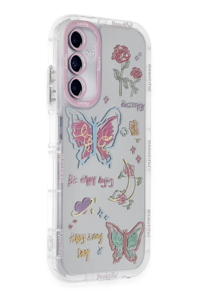 Samsung Galaxy A05S Kılıf Reflexion Desenli Kapak - Desen 8