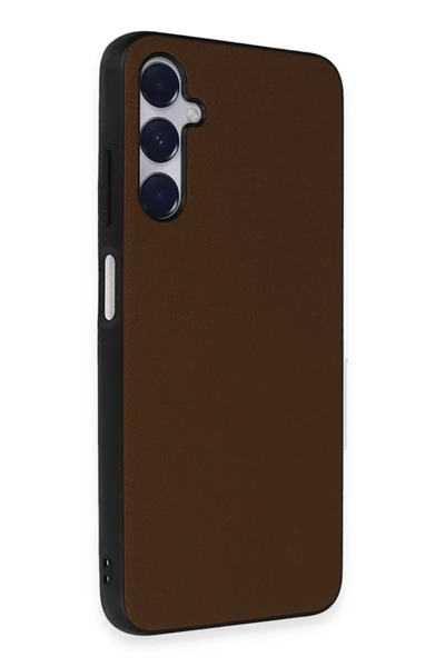 Samsung Galaxy A05S Kılıf Taft Kapak - Kahverengi