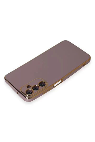 Samsung Galaxy A05S Kılıf Volet Silikon - Mor