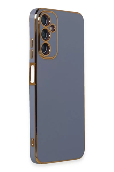 Samsung Galaxy A05S Kılıf Volet Silikon - Mavi