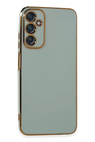 Samsung Galaxy A05S Kılıf Volet Silikon - Açık Yeşil
