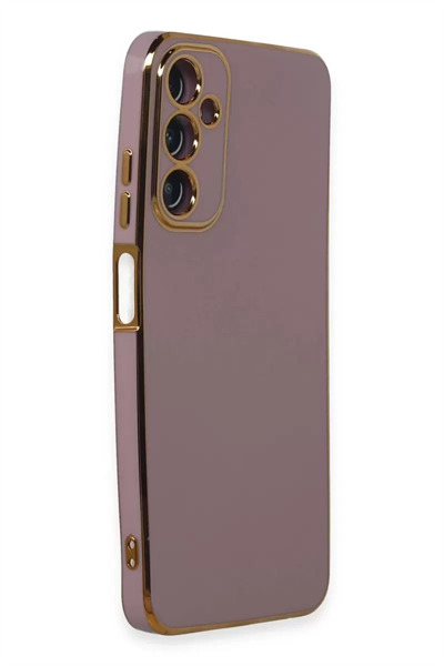 Samsung Galaxy A05S Kılıf Volet Silikon - Mor