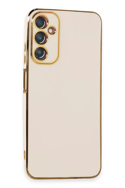 Samsung Galaxy A05S Kılıf Volet Silikon - Beyaz