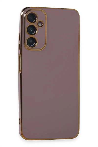 Samsung Galaxy A05S Kılıf Volet Silikon - Mor
