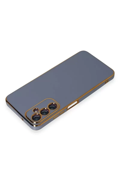 Samsung Galaxy A05S Kılıf Volet Silikon - Mavi