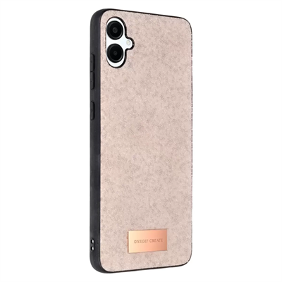 Samsung Galaxy A06 Bright Simli Kapak - Pembe