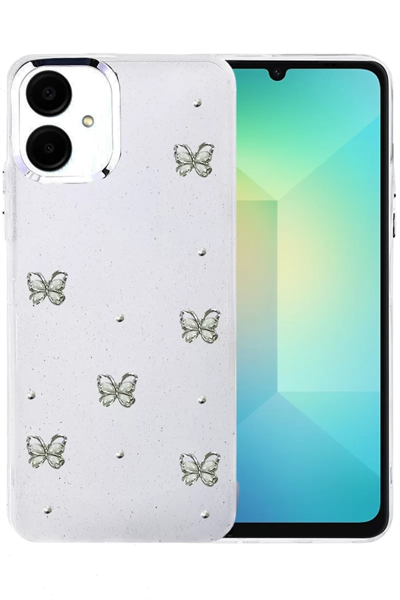 Samsung Galaxy A06 Fiyonk Desenli Kapak - Desen 9
