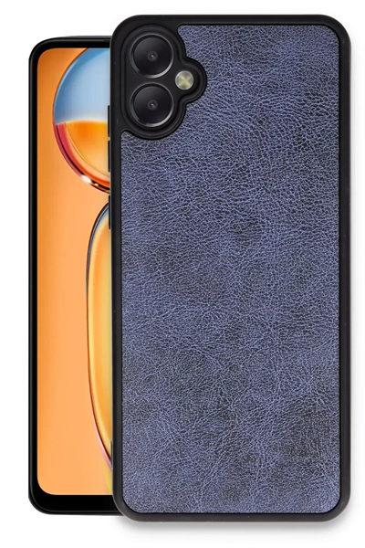 Samsung Galaxy A06 Kılıf Aras Deri Kapak - Lacivert