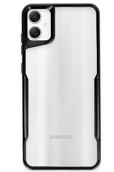 Samsung Galaxy A06 Kılıf Boyi Silikon Kapak - Siyah
