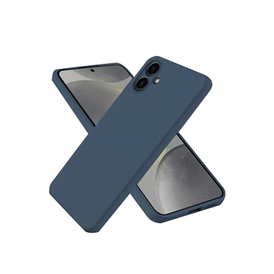 Samsung Galaxy A06 Kılıf First Silikon - Lacivert
