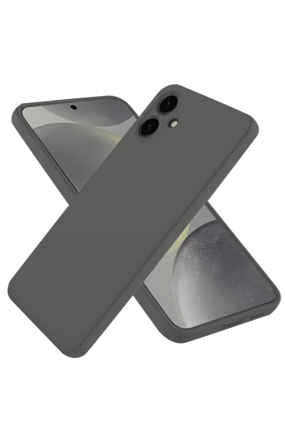Samsung Galaxy A06 Kılıf First Silikon - Gri
