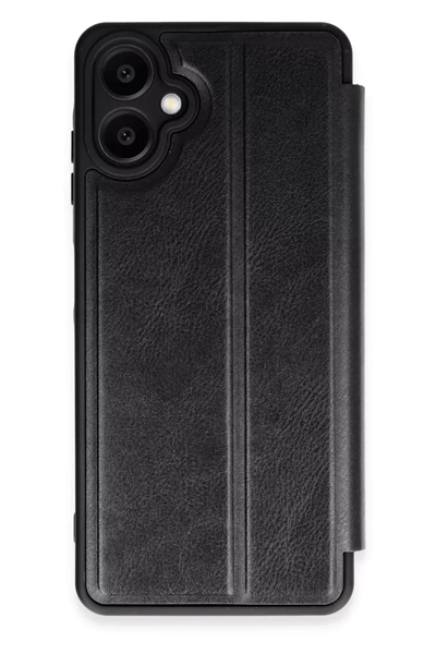 Samsung Galaxy A06 Kılıf Flip Cover - Siyah