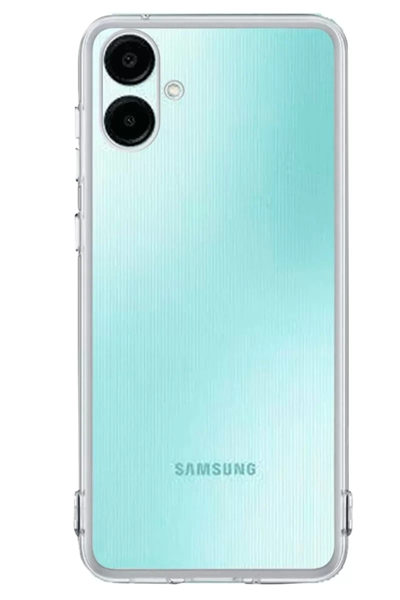 Samsung Galaxy A06 Kılıf Lüx Şeffaf Silikon