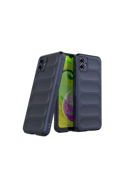 Samsung Galaxy A06 Kılıf Optimum Silikon - Lacivert