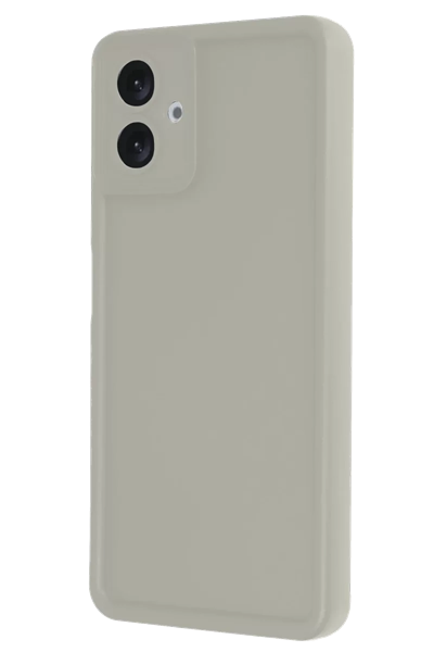 Samsung Galaxy A06 Kılıf Viera Silikon - Krem
