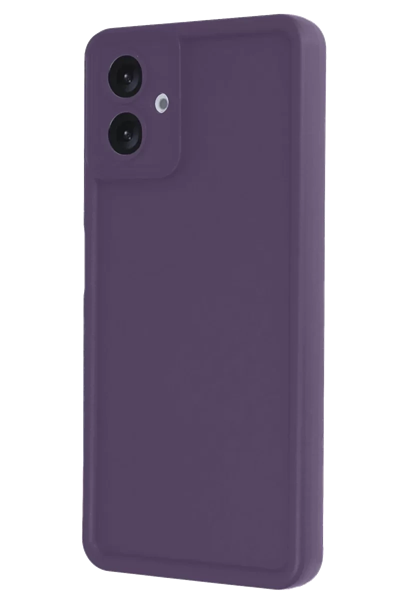 Samsung Galaxy A06 Kılıf Viera Silikon - Mürdüm