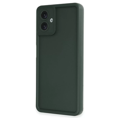 Samsung Galaxy A06 Kılıf Viera Silikon - Koyu Yeşil