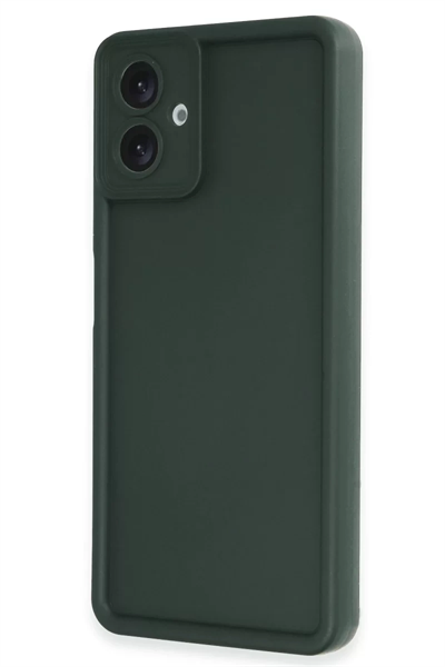 Samsung Galaxy A06 Kılıf Viera Silikon - Koyu Yeşil