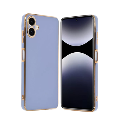 Samsung Galaxy A06 Kılıf Volet Silikon - Mavi