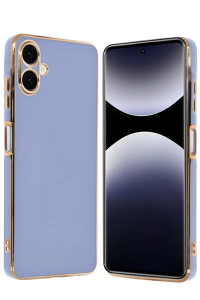 Samsung Galaxy A06 Kılıf Volet Silikon - Mavi