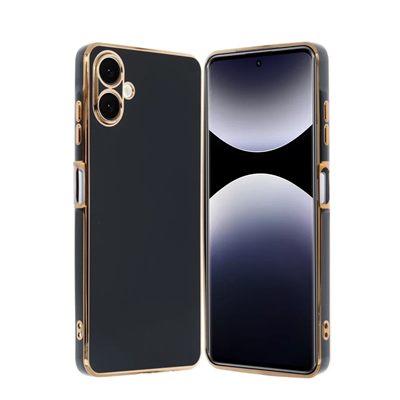 Samsung Galaxy A06 Kılıf Volet Silikon - Siyah
