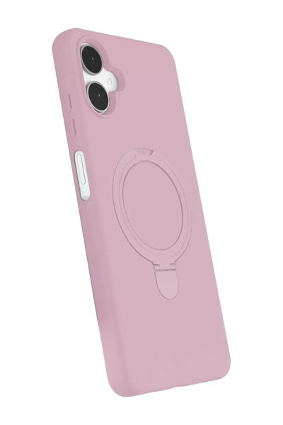 Samsung Galaxy A06 Regal Magsafe Standlı Kapak - Açık Pembe