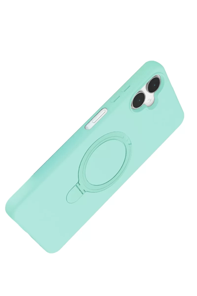 Samsung Galaxy A06 Regal Magsafe Standlı Kapak - Su Yeşili