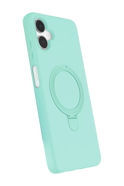 Samsung Galaxy A06 Regal Magsafe Standlı Kapak - Su Yeşili